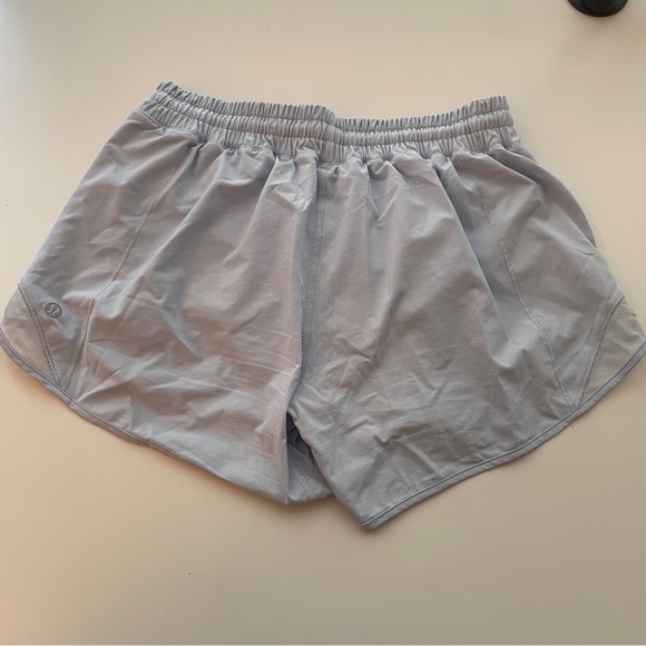 Pastel Blue Lululemon Running Shorts, Size 6 - Picture 2 of 5